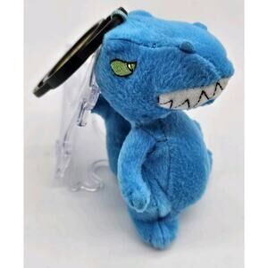 Neopets Blue Grarrl 2005 McDonald's Plush Clip Toy w/Tag